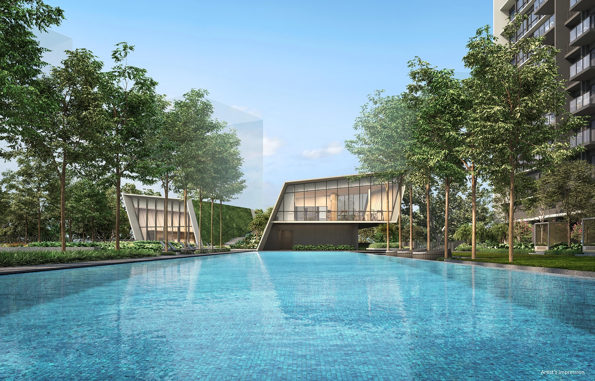 The Orie Clubhouse and Lap Pool